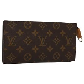 LOUIS VUITTON Monogram Bucket GM Accessory Pouch LV Auth 135706