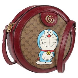 Borsa di collaborazione GUCCI Micro GG Supreme Doraemon in PVC beige 625216 Auth 133618