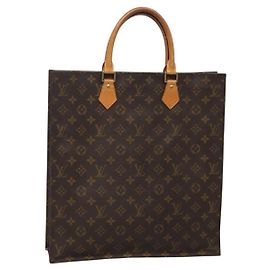 LOUIS VUITTON Borsa Sac Plat Monogram M51140 LV Auth 133613