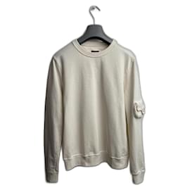 Fendi Sweatshirt Beige aus Baumwolle mit Baguette Tasche