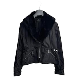 Gucci Tom Ford Kaninchenfell Jacke Schwarz