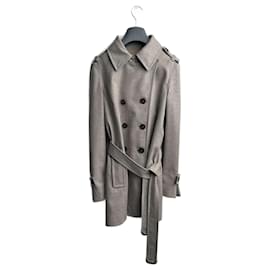 Abrigo Run away Céline gris de lana