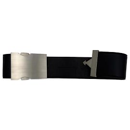 Alexander Wang Heavy Metal Avant-Garde Gürtel Schwarz Leder