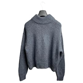 Céline Triomphe Wollpullover Hellblau