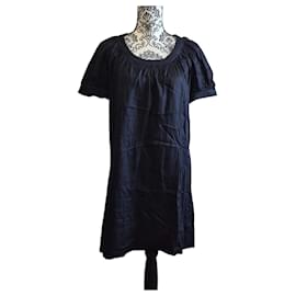 Vestido corto negro sin mangas Sandro talla 38 M 2