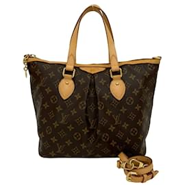 Borsa a mano in pelle Monogram Palermo PM di Louis Vuitton