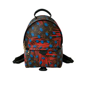 Louis Vuitton Palm Springs Monogram Jungle Dot Leder Rucksack