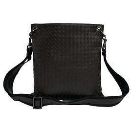 Borsa a Spalla in Pelle Intrecciato di Bottega Veneta