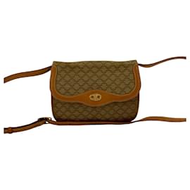Celine Macadam Blason Triomphe Mini Schultertasche aus Leder - Céline