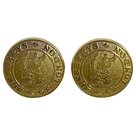 Boucles d'oreilles clip avec logo de cheval ombragé Burberry