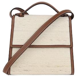 Borsa piccola a manico superiore intrecciata Hunting Season marrone/naturale - Autre Marque