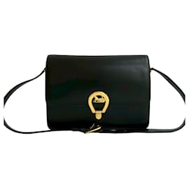 Céline Borsa semi-spalla in pelle Horseshoe di Celine
