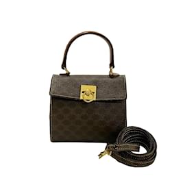 Mini-Handtasche aus Leder mit Hardware Celine Macadam Blason - Céline