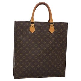 LOUIS VUITTON Borsa Sac Plat Monogram M51140 LV Auth ar13724