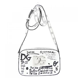 Borsa a mano nera e bianca Dolce & Gabbana