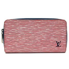 Portafoglio Zippy in denim Epi Louis Vuitton