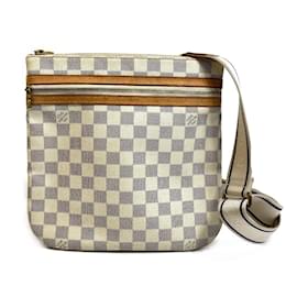 Borsa a tracolla Pochette Bosphore Damier Azur di Louis Vuitton