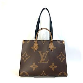Louis Vuitton Monogram Giant On the Go MM 2-Wege Schultertasche/Tote Bag