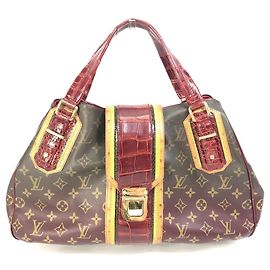 Borsa Boston/spalla Louis Vuitton Monogram Mirage con chiusura Greet