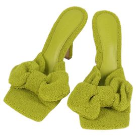 Autre Marque Sandali Pile Verde Chiaro Auth 134460M