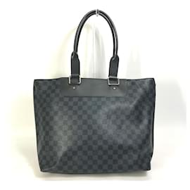 Borsa a Spalla Cabas Voyage Damier Cobalt di Louis Vuitton