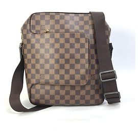 Borsa a Spalla Louis Vuitton Damier Olaf MM