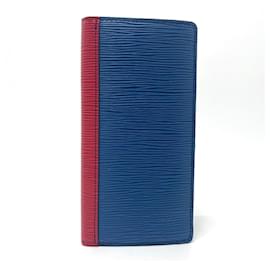 Portafoglio Bifold Long Brazza NM in Pelle Epi Louis Vuitton