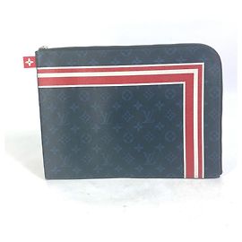 Borsa Clutch Pochette Jour GM Monogramma Cobalto di Louis Vuitton