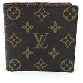 Louis Vuitton Monogram Portefeuille Marco Short Wallet