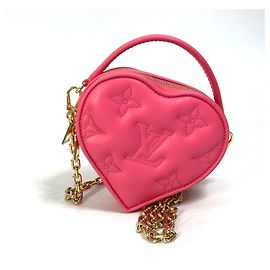 Pochette Louis Vuitton Monogram Bubblegram Pop My Heart