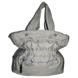 Borsa a mano Fay in tessuto grigio