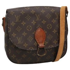 LOUIS VUITTON Borsa a Spalla Monogram Saint Cloud GM M51242 LV Auth 136655