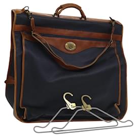 Autre Marque Burberrys Garment Cover Leather PVC Navy Auth bs28531