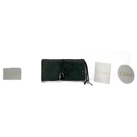Chloé Vintage Chloe Paddington Leather wallet Blue