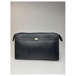 Clutch in pelle vintage Dior nera