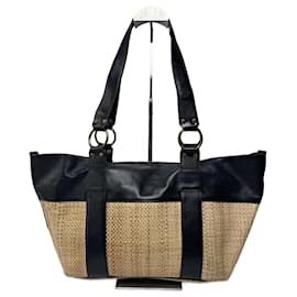 Chloé Vintage Chloe Tasche beige und schwarz