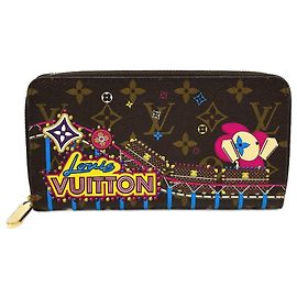 Portefeuille Zippy Louis Vuitton Monogram Vivienne Parc d'Attractions