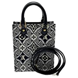 Borsa Petite Sac Plat in Jacquard Monogram Louis Vuitton