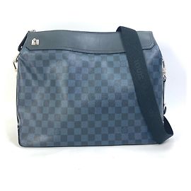 Bolsa de Ombro Greenwich Damier Cobalt da Louis Vuitton
