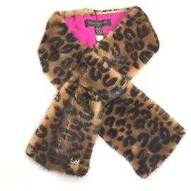 Louis Vuitton Leopardprint Nerzschal
