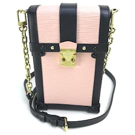 Pochette Trunk Vertical in Pelle Epi Louis Vuitton
