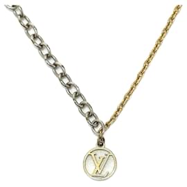 Collana a catena bicolore Logomania Louis Vuitton