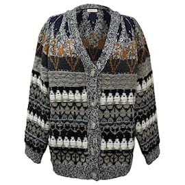 Fair Isle Cardigan aus mehrfarbiger Wolle von Stella McCartney - Stella Mc Cartney