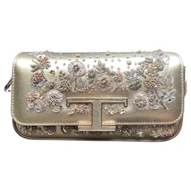Tod's Rahul Mishra Edizione Limitata Borsa a Soffietto Oro