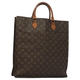 LOUIS VUITTON Bolsa Sac Plat Monogram M51140 Auth LV 136093