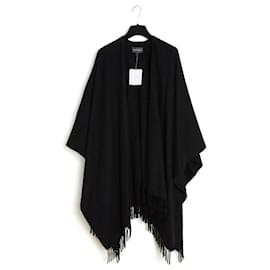 Eric Bompard Cappotto in Cachemire Nero TU NWT
