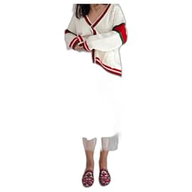 Falda de tul multilayer blanca Muveil