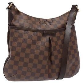 LOUIS VUITTON Borsa a Spalla Bloomsbury PM Damier Ebene N42251 LV Auth 135600
