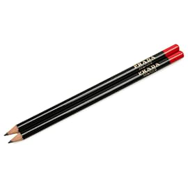 Ensemble de crayons graphite avec logo en bois noir Prada