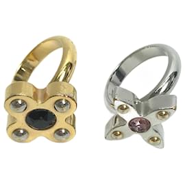 Set di Anelli Berg Love Letters in Strass a 2 Pezzi Louis Vuitton